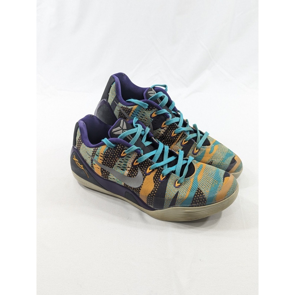 Nike Kobe 9 EM Pop Art Mens Size 9.5 646701-508 Basketball Sneakers NO INSOLES